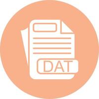 DAT File Format Graphic Interface Asset vector