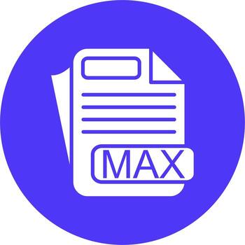 MAX File Format Modular UI Graphic vector
