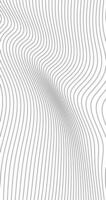 vertical Abstract wave lines pattern on white background illustration vector
