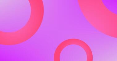 pink Gradient Abstract background with pink and purple circles illustration for design element and presentation vector