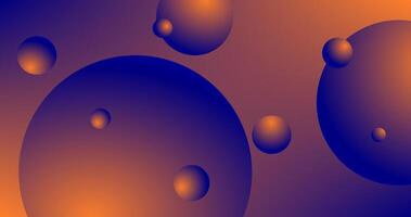 Red Brow and purple Gradient Abstract background with Red Brow and purple Gradient Circles vector