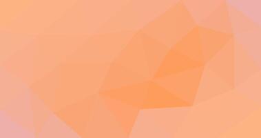 Gradient orange abstract polygonal modern multicolor background and graphic element vector