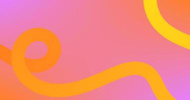 Colorful gradient abstract background with wavy lines. illustration for graphic resource vector