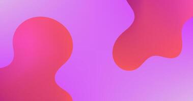 Abstract background with fluid shapes. Gradient mesh illustration. vector