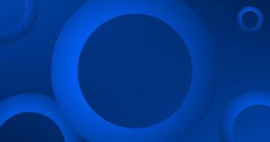 Abstract blue background with circles. Illustration. Eps 10. vector