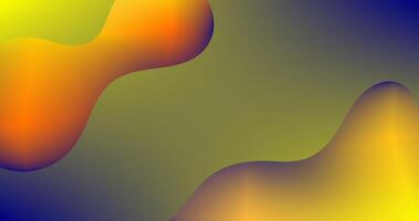 Multi Colors Gradient Abstract background with dynamic color Fluid Shape of advertisement and presentation vector