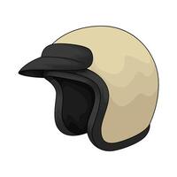helmet without visor vector