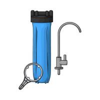 Water Filtering Systems vector