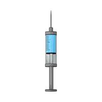 illustration of vaccine injection vector