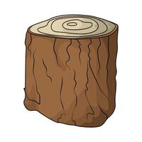 tree trunks illustration vector