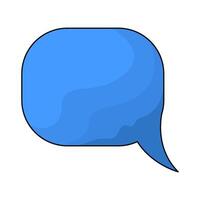 empty chat text box vector