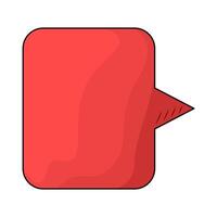 Speech Balloon Dialog Box vector