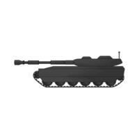 Army Battle Tank vector