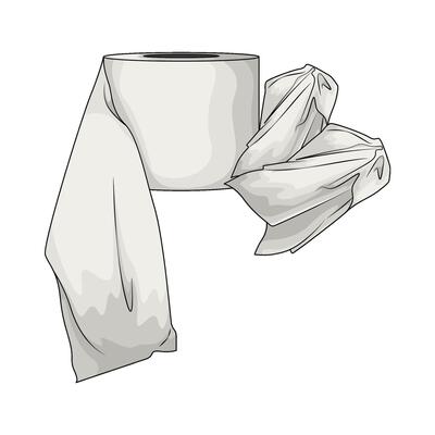 Tissue Toilet Roll