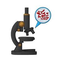 Laboratory microscope and cell vector
