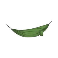 illustration of simple hammock vector