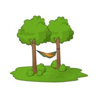 best hammock on a tree vector