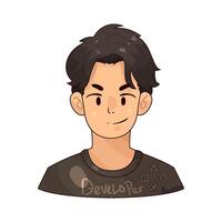 Game Developer illustration vector