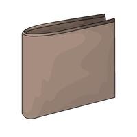man wallet illustration vector