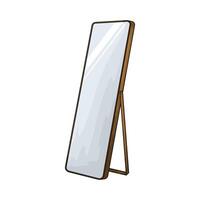 stand mirror illustrations vector