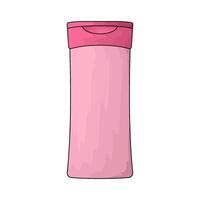 body lotion bottle vector