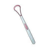 Tongue Scraper Cleaner vector