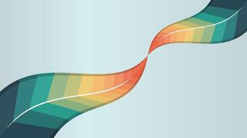 Stylish Simple Background with Energetic Color Flow vector