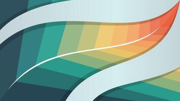 Fresh and Sleek Background with Dynamic Colors vector
