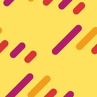 Vibrant abstract background with diagonal, rounded rectangles in bold, contrasting colors. Perfect for modern websites, presentations, or social media. vector