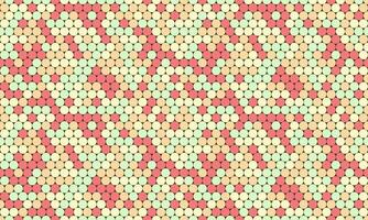Abstract pastel circle mosaic pattern. Perfect for website backgrounds, textiles, and branding projects. This repeating geometric design evokes feelings of calm and order. vector