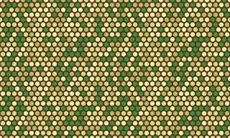 Abstract geometric pattern of beige and green circles forming a diagonal design. Perfect for backgrounds, website design, textiles, and modern branding. vector