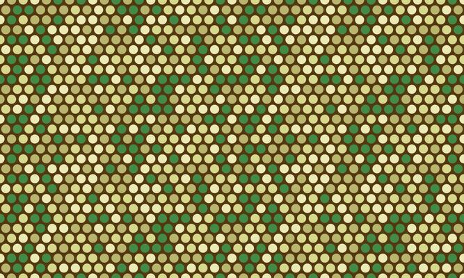 Abstract geometric pattern of beige and green circles forming a diagonal design. Perfect for backgrounds, website design, textiles, and modern branding.