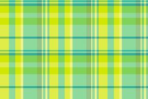 Commerce seamless plaid, setting pattern check tartan. Screen textile background texture fabric in green and lime colors. vector