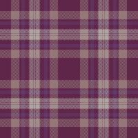 Individuality seamless check texture, stage pattern background. Fold plaid tartan textile fabric in pink and pastel colors. vector