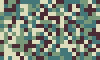 Abstract pixel art background. Earthy tones create a modern, textured design perfect for website banners, presentations, or textile prints. vector