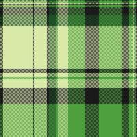 Elegant green and cream plaid pattern. Versatile design ideal for textile prints, fashion, and website backgrounds. A timeless classic with a modern feel. vector
