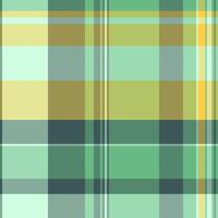 Customizable fabric seamless pattern, american textile check. Linen background plaid tartan texture in light and pastel colors. vector