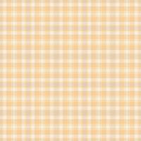 Art textile tartan fabric, suite pattern plaid background. Empty seamless texture check in light and amber colors. vector