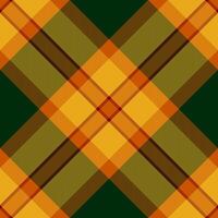 Geometry textile pattern background, individuality check fabric . Overlay plaid texture tartan seamless in dark and amber colors. vector
