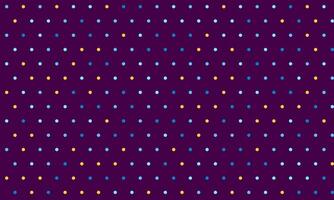 Vibrant abstract polka dot pattern in purple, blue, and yellow. Perfect for backgrounds, textiles, or website design. vector