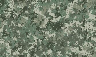 Abstract digital camouflage pattern. Perfect for backgrounds, textures, or militarythemed designs. Earthy greens and greys create a seamless, versatile texture ideal for various projects. vector