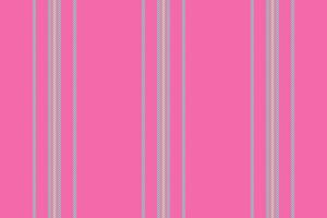 Bashioned vertical texture fabric, cultural stripe pattern lines. Peritage seamless textile background in pink and teal colors. vector