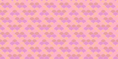 Pastel pink and peach seamless pattern. Elegant geometric design ideal for backgrounds, textiles, and packaging. Subtle color palette evokes calmness and sophistication. vector