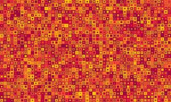 Vibrant abstract mosaic of warmtoned squares. Perfect for backgrounds, textures, website design, or print projects. Evokes feelings of energy, warmth, and modern design. vector