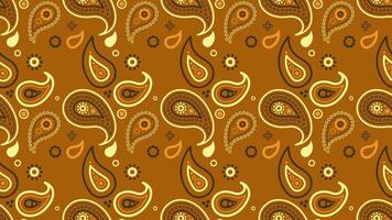 Meadow leaf on design paisley. Sparse doodle a drawn fashionable. Flourish surreal and simple twisted. vector