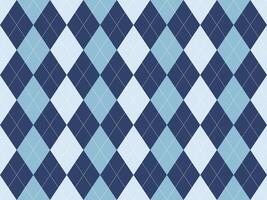 Elegant blue and white argyle pattern. Perfect for backgrounds, textiles, or website designs. Sophisticated geometric texture with a classic, timeless feel. vector