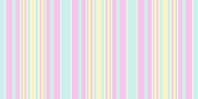 Pastelcolored vertical stripes create a cheerful, whimsical pattern. Ideal for backgrounds, textiles, or packaging designs conveying joy and femininity. vector