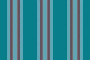 Greeting card lines pattern background, large textile fabric. Op seamless stripe vertical texture in cyan and light colors. vector