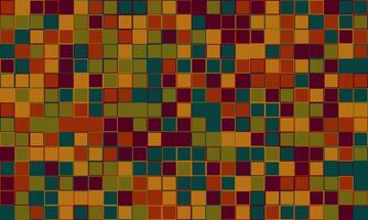 Abstract mosaic of earthy tones. A vibrant, textured design perfect for backgrounds, website banners, or textile prints. vector