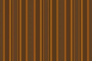 Ganadian fabric lines textile, gentle stripe pattern seamless. Dasculine vertical texture background in orange and bright colors. vector